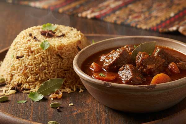 Pilau with Beef