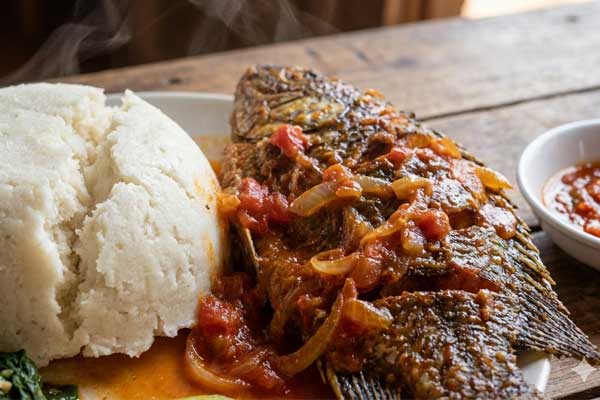 Ugali Fish